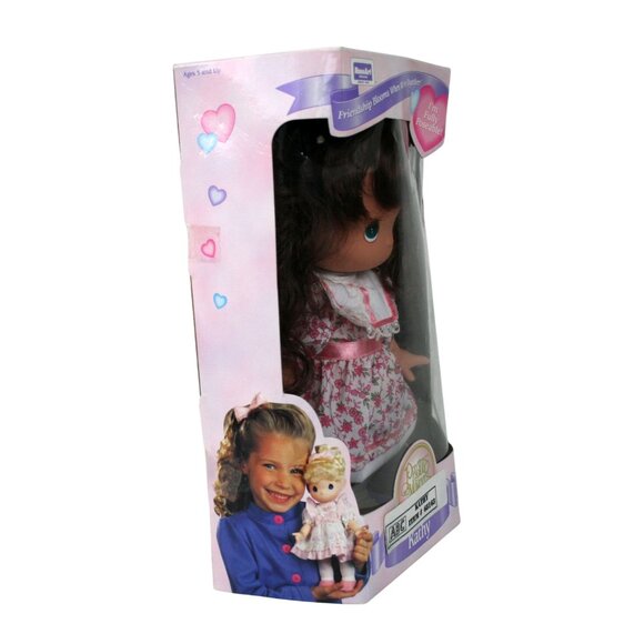 Precious Moments "Kathy"10" Vinyl  Doll 1995 Fully Poseable Rose Art   #11000 - Picture 3 of 7